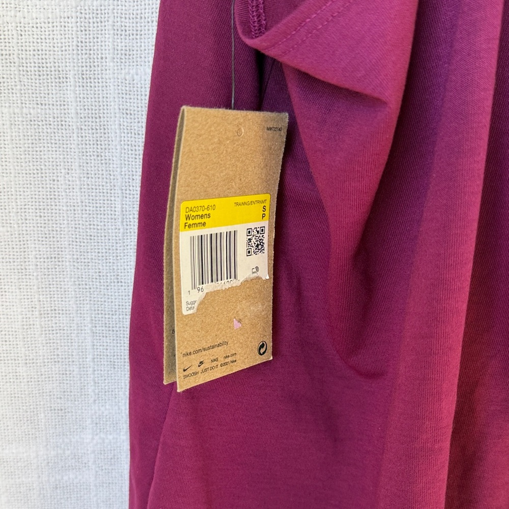 New Nike Elastika Racerback Tank Top Women's Pink Purple - Picture 5 of 5